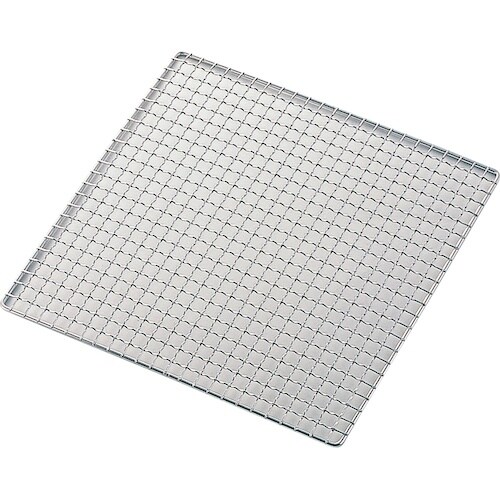 エムテートリマツ 18−8太線クリンプ焼き網角30