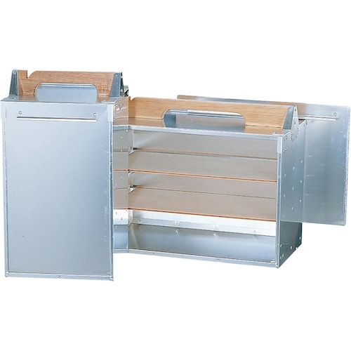 エムテートリマツ アルミ 出前箱 横型 8ケ入れ