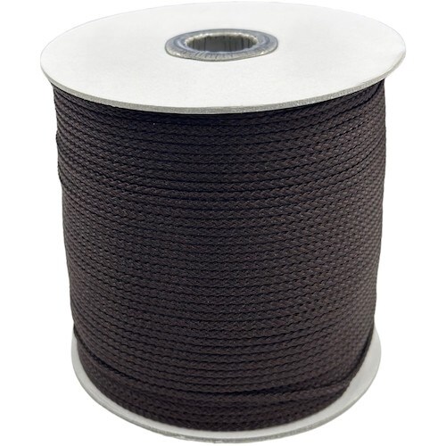 福井金属工芸 丸ひも 茶 2mm 150m 652