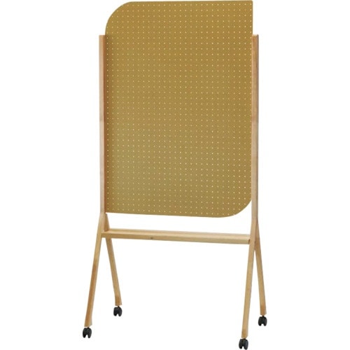 馬印 pegviカラーMDF有孔ボードイエロー