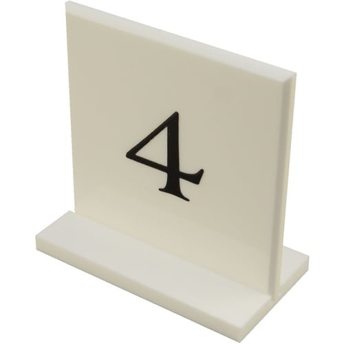 光 サインプレート テーブルナンバーT型 両面表示