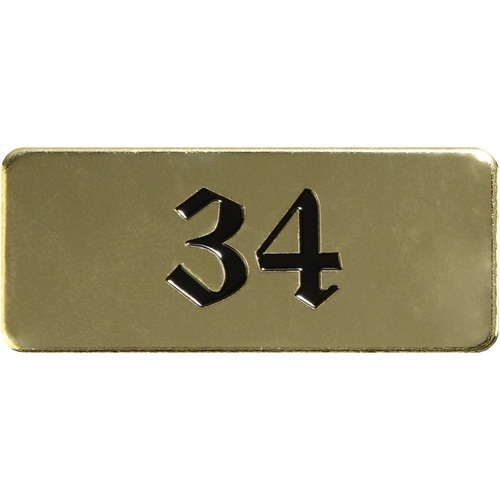 光 テーブルナンバー 34 真鍮メッキ
