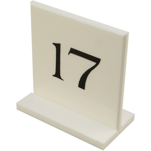 光 サインプレート テーブルナンバーT型 両面表示