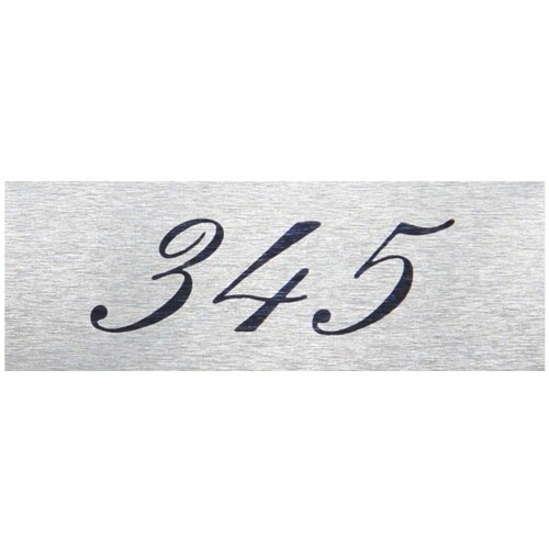 光 テーブルナンバー 345 アルミ