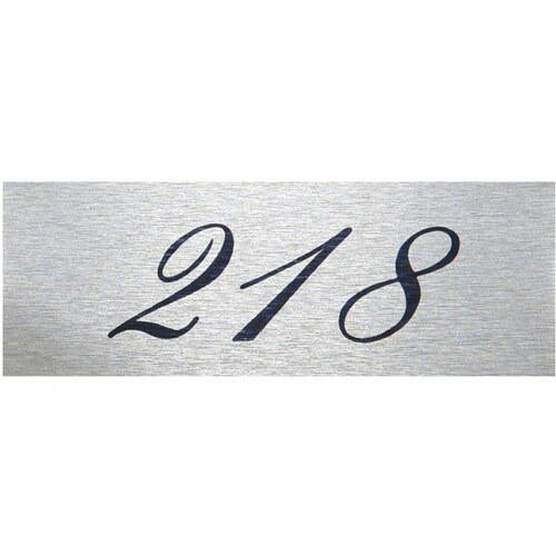 光 テーブルナンバー 218 アルミ