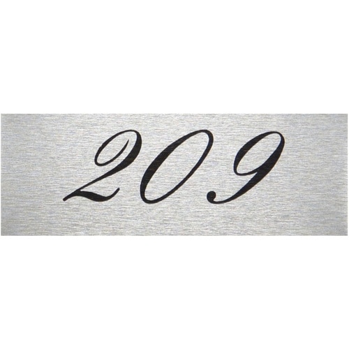 光 テーブルナンバー 209 アルミ