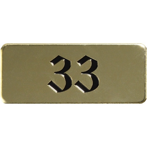 光 テーブルナンバー 33 真鍮メッキ