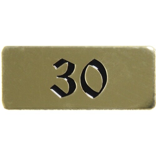 光 テーブルナンバー 30 真鍮メッキ