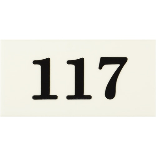 光 サインプレート 117 35×70×2