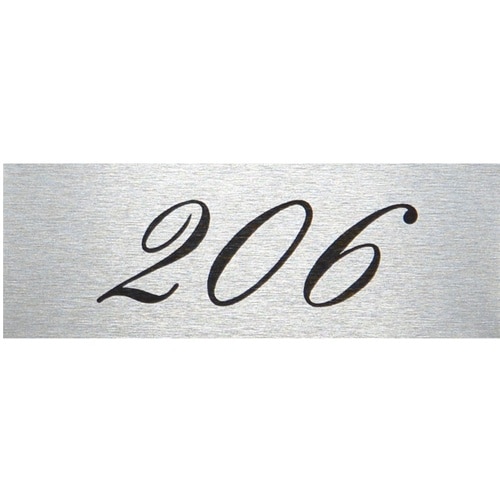 光 テーブルナンバー 206 アルミ