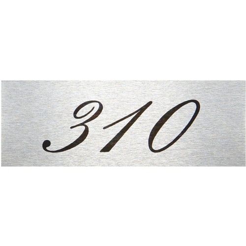 光 テーブルナンバー 310 アルミ