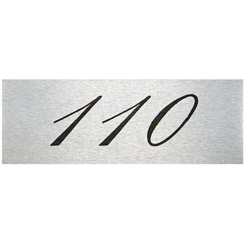 光 テーブルナンバー 110 アルミ