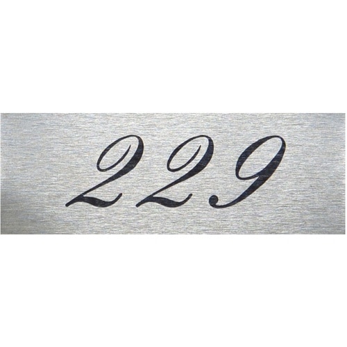 光 テーブルナンバー 229 アルミ