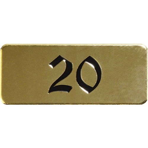 光 テーブルナンバー 20 真鍮メッキ