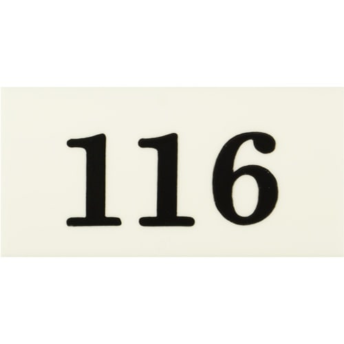 光 サインプレート 116 35×70×2