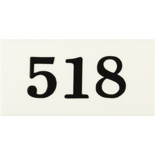 光 サインプレート 518 35×70×2