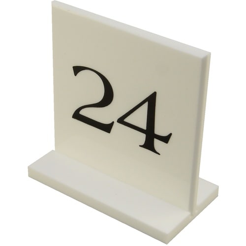 光 サインプレート テーブルナンバーT型 両面表示