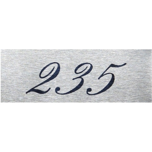 光 テーブルナンバー 235 アルミ