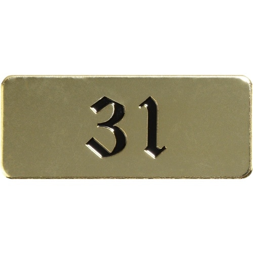 光 テーブルナンバー 31 真鍮メッキ