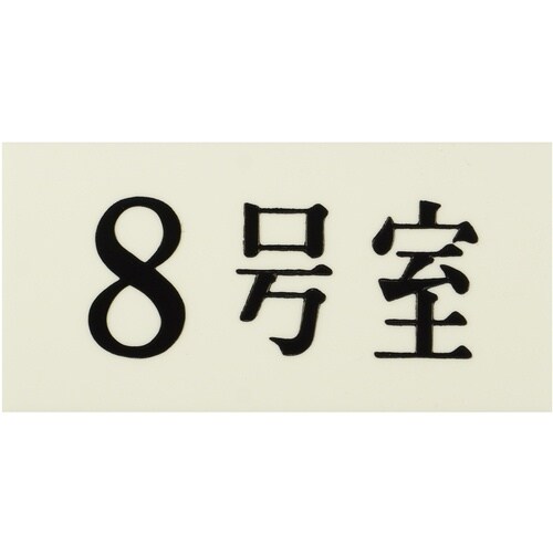 光 プレート 35×70×2 8号室