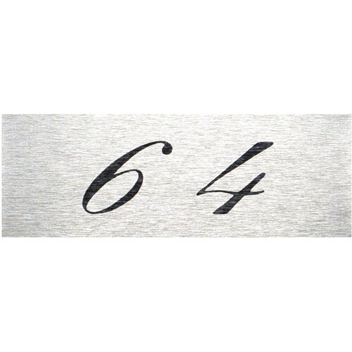 光 テーブルナンバー 64 アルミ