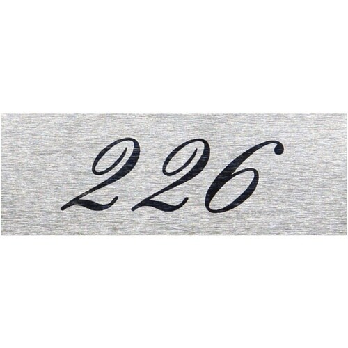 光 テーブルナンバー 226 アルミ