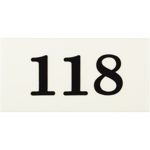 光 サインプレート 118 35×70×2