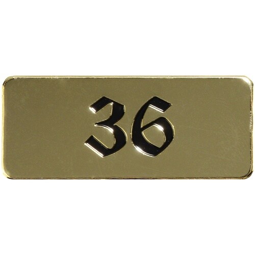 光 テーブルナンバー 36 真鍮メッキ