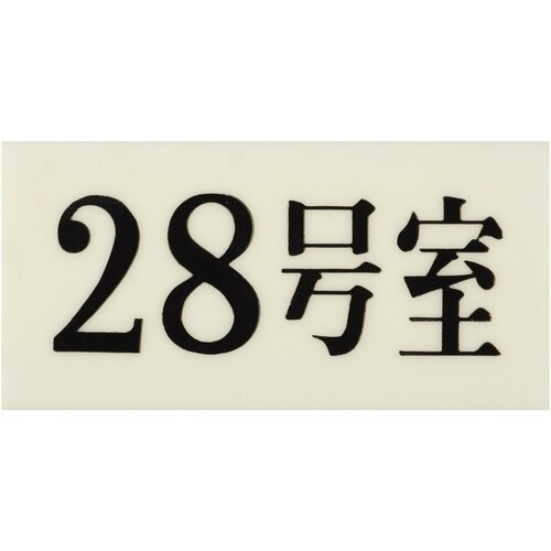 光 プレート 35×70×2 28号室