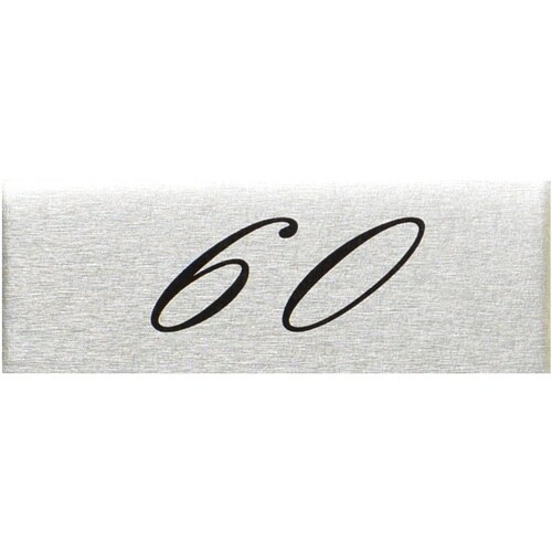 光 テーブルナンバー 60 アルミ