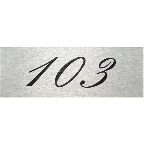 光 テーブルナンバー 103 アルミ