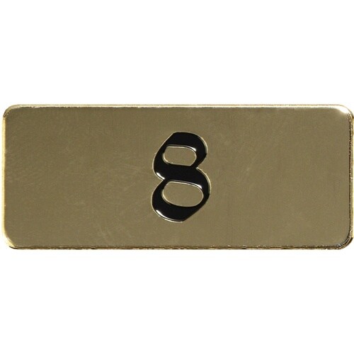 光 テーブルナンバー 8 真鍮メッキ
