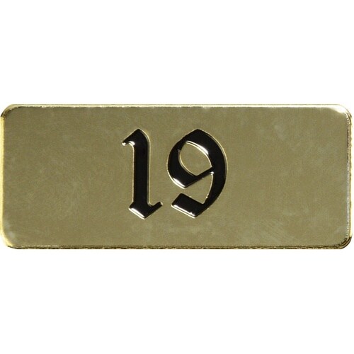 光 テーブルナンバー 19 真鍮メッキ