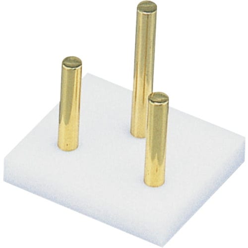 光 メニュー立て 三本柱 ゴールド