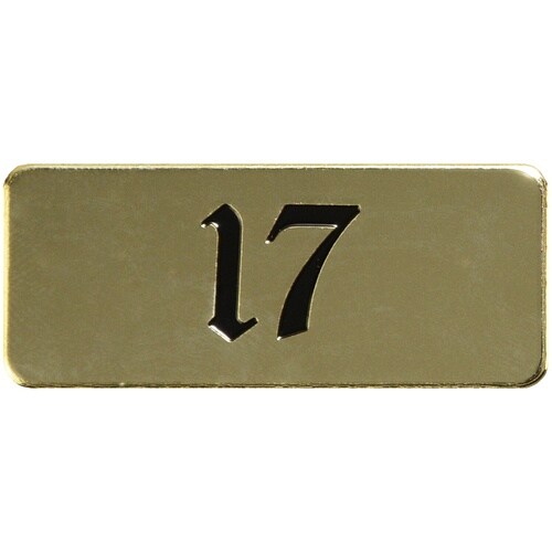 光 テーブルナンバー 17 真鍮メッキ