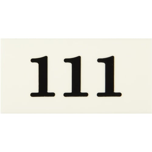 光 サインプレート 111 35×70×2