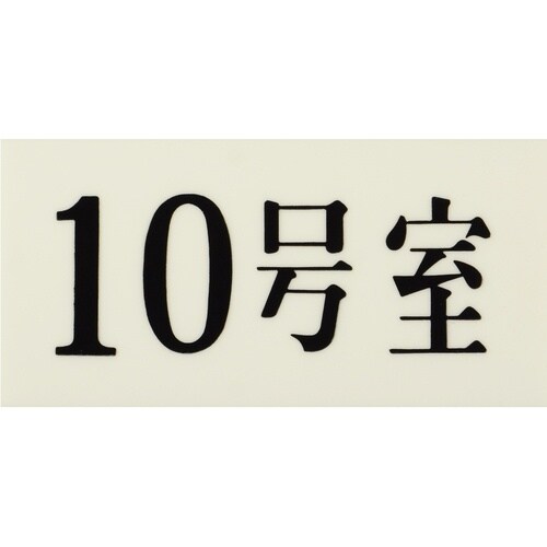 光 プレート 35×70×2 10号室