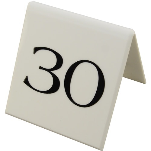 光 サインプレート テーブルナンバー山型 両面表示