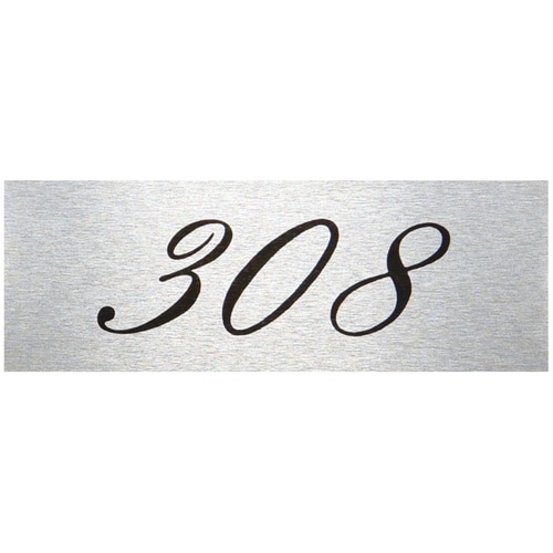 光 テーブルナンバー 308 アルミ