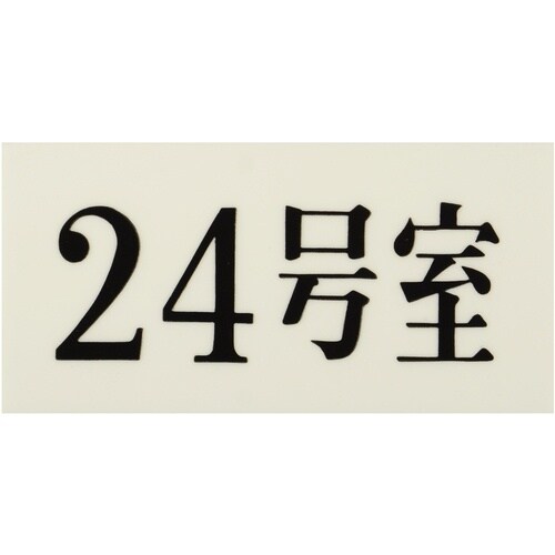 光 プレート 35×70×2 24号室