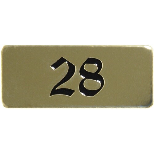 光 テーブルナンバー 28 真鍮メッキ