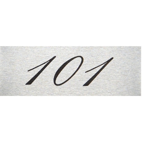 光 テーブルナンバー 101 アルミ