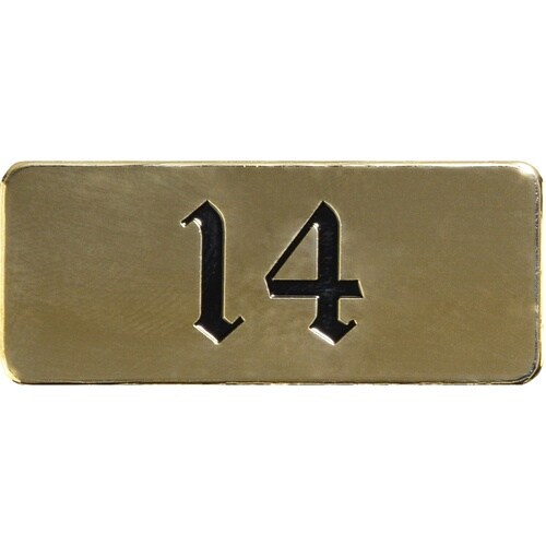 光 テーブルナンバー 14 真鍮メッキ