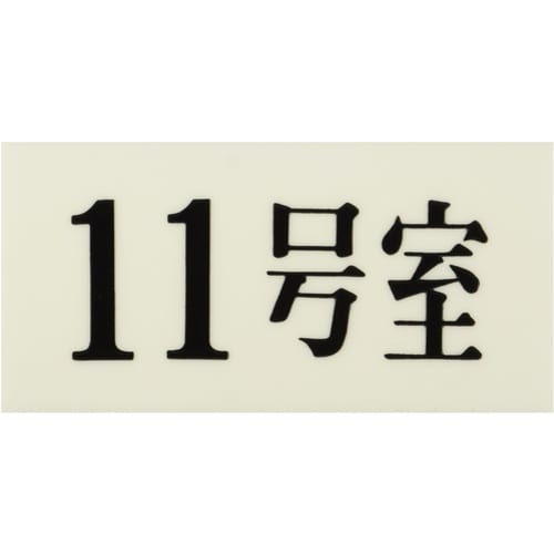 光 プレート 35×70×2 11号室