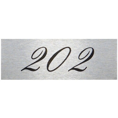 光 テーブルナンバー 202 アルミ