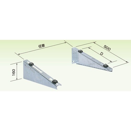 オーケー器材 エアコン室外機架台 RAキーパー ブ