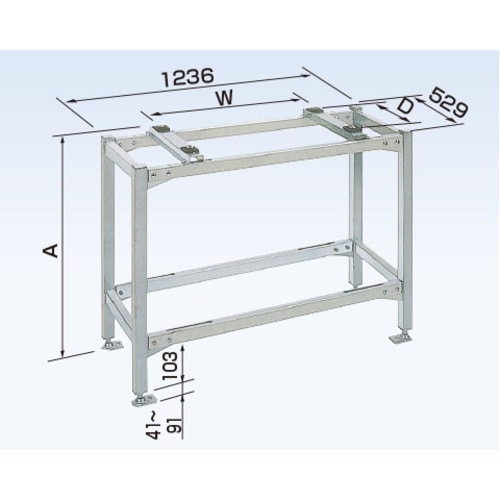 オーケー器材 エアコン室外機架台 PAキーパー 高