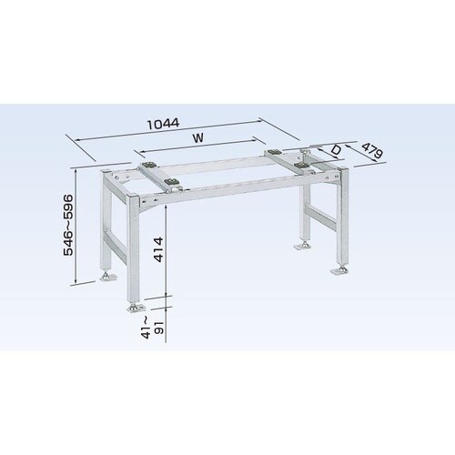 オーケー器材 エアコン室外機架台 PAキーパー 高