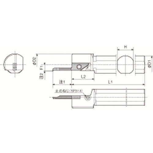 京セラ 小内径ボーリング システムバー S−SVN
