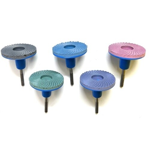 ポリマスター 研磨用 弾性ゴム砥石 軸付3.0mm